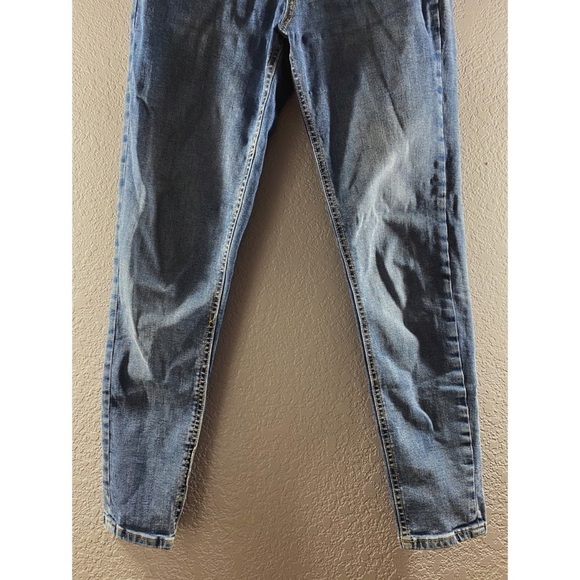 Zara Z1975 High Rise Skinny Medium Wash Jeans - Picture 7 of 10